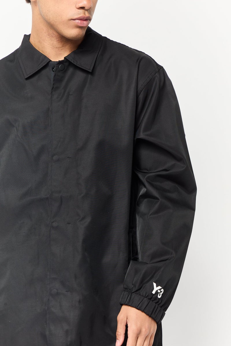 Adidas Men Sportswear Fit Outdoor Jacket, Black - Image 2